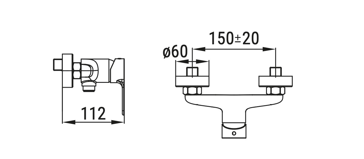 Ceramica Dolomite - disegno tecnico - R1051