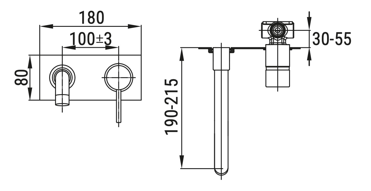 Ceramica Dolomite - disegno tecnico - R2022
