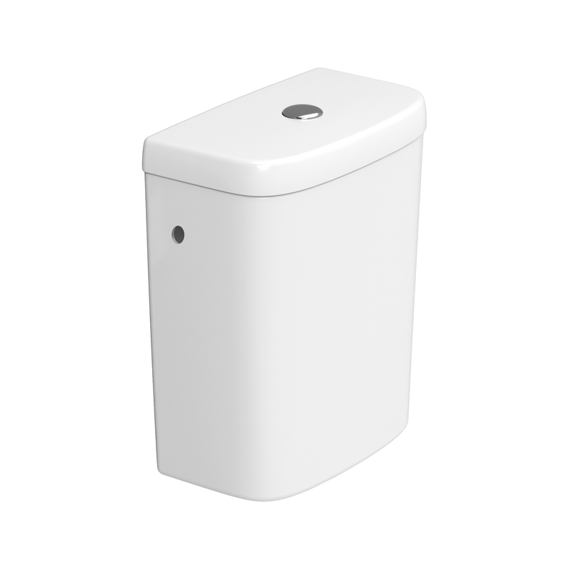 Ceramica Dolomite - accessorio D523901 - Close coupled cistern, side inlet. Including double flush mechanism and fixation set.