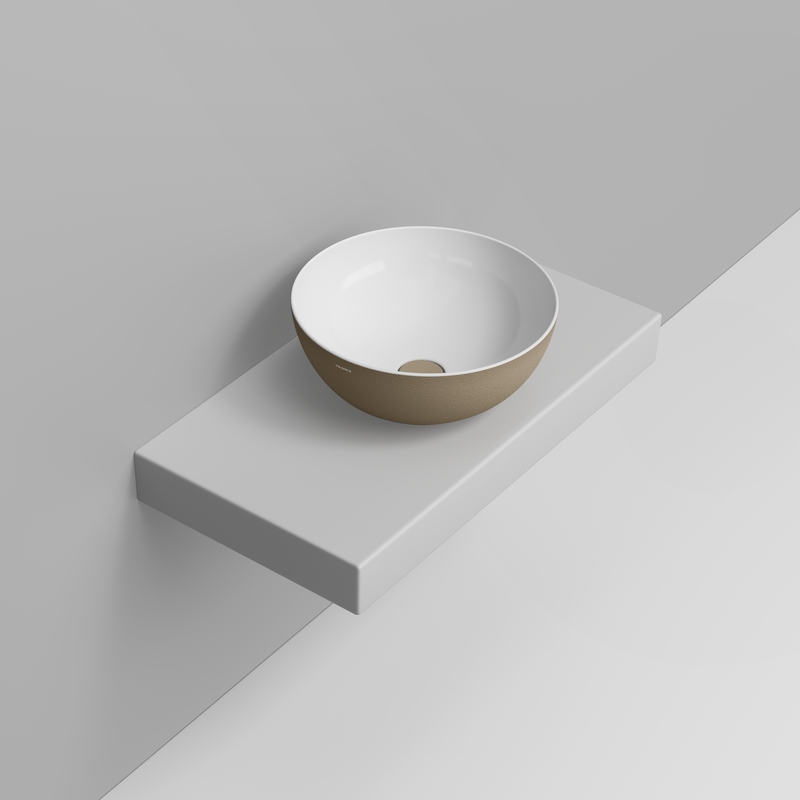 Ceramica Dolomite Vessel basin 44×44 – Noemi - Natural Beige Texture