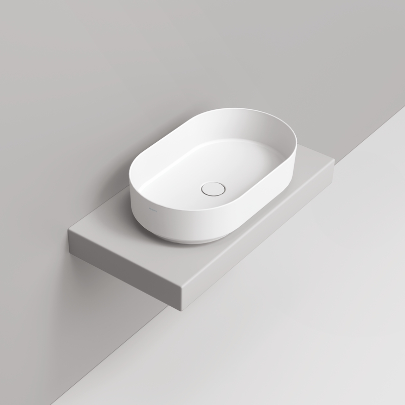 Ceramica Dolomite Vessel basin 60×36 – Noemi - Matt White