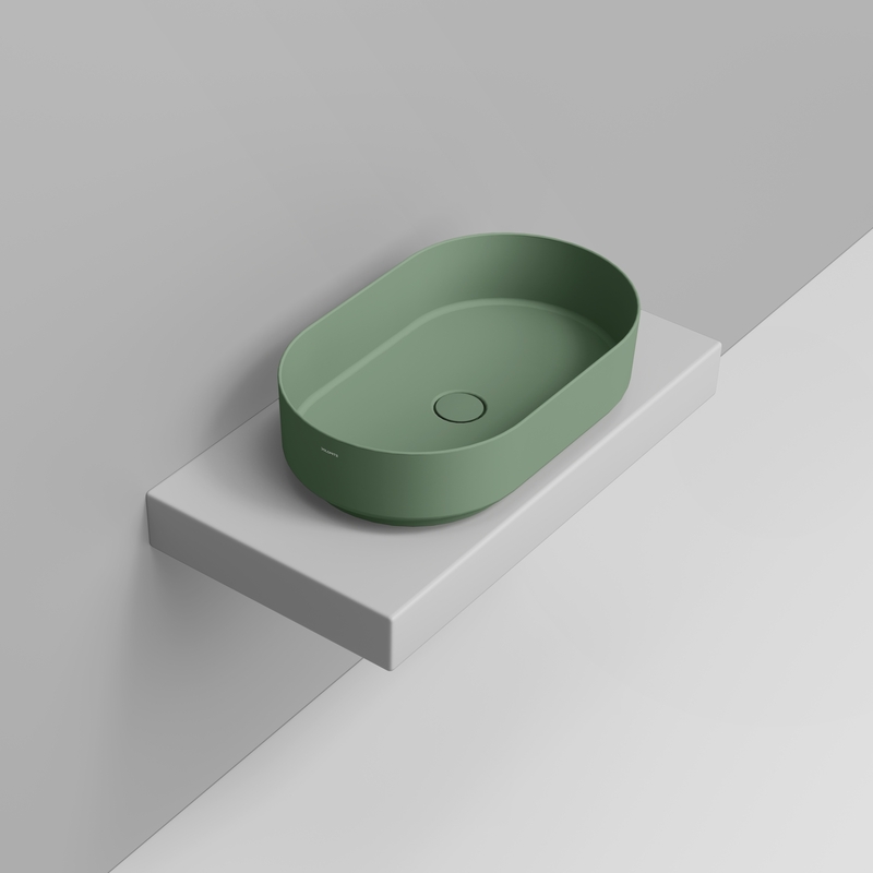 Ceramica Dolomite Vessel basin 60×36 – Noemi - Wild Sage