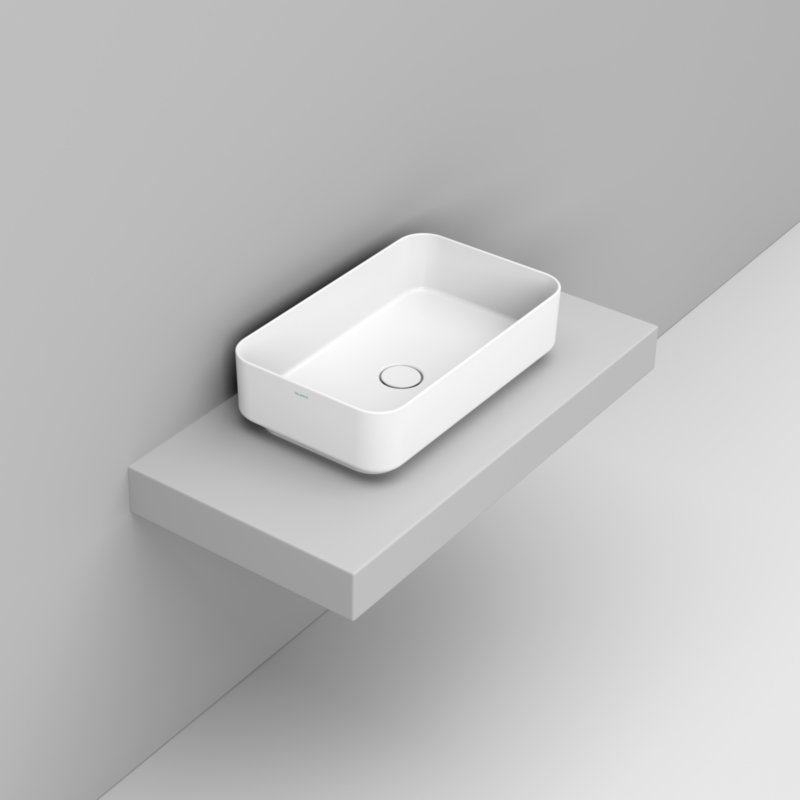 Ceramica Dolomite Lavabo à poser 60×36 – Noemi - Blanc mat