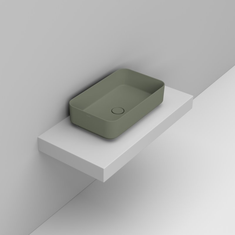 Ceramica Dolomite Lavabo à poser 60×36 – Noemi - Salvia silvestre