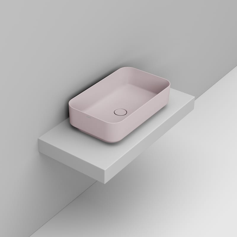 Ceramica Dolomite Lavabo à poser 64×38,5 – Noemi - Rose antique