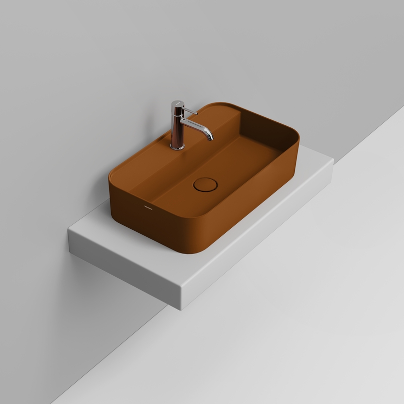 Ceramica Dolomite Vessel basin  64×38,5 – Noemi - Warm Clay