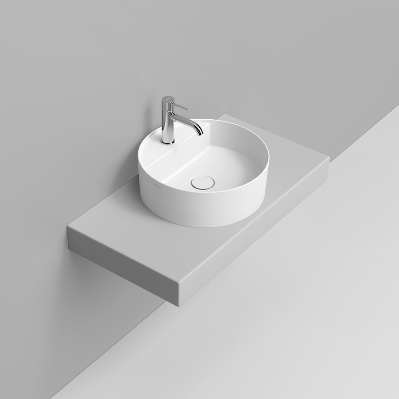 Ceramica Dolomite Vessel basin 44×44 – Noemi - Matt White