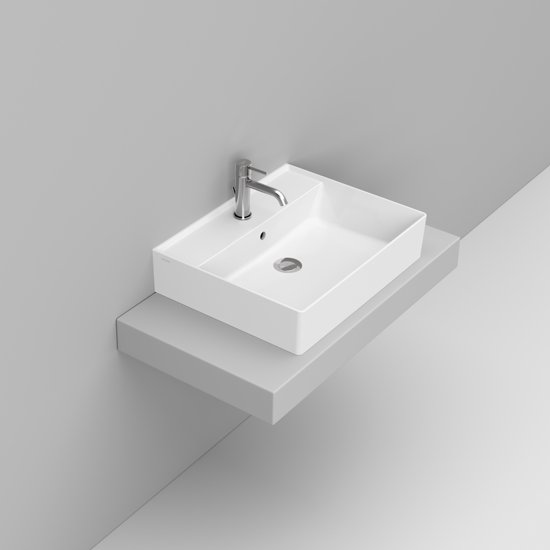 Ceramica Dolomite Lavabo à poser 60×47 – Multiplo - Blanc mat