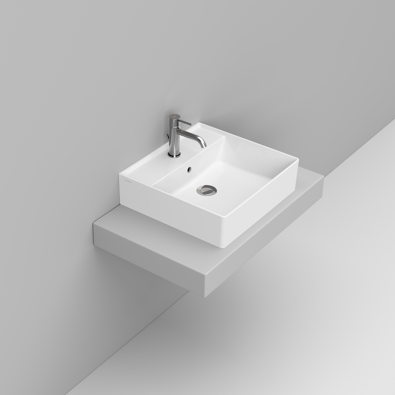 Ceramica Dolomite Lavabo à poser 50×47 – Multiplo - Blanc mat
