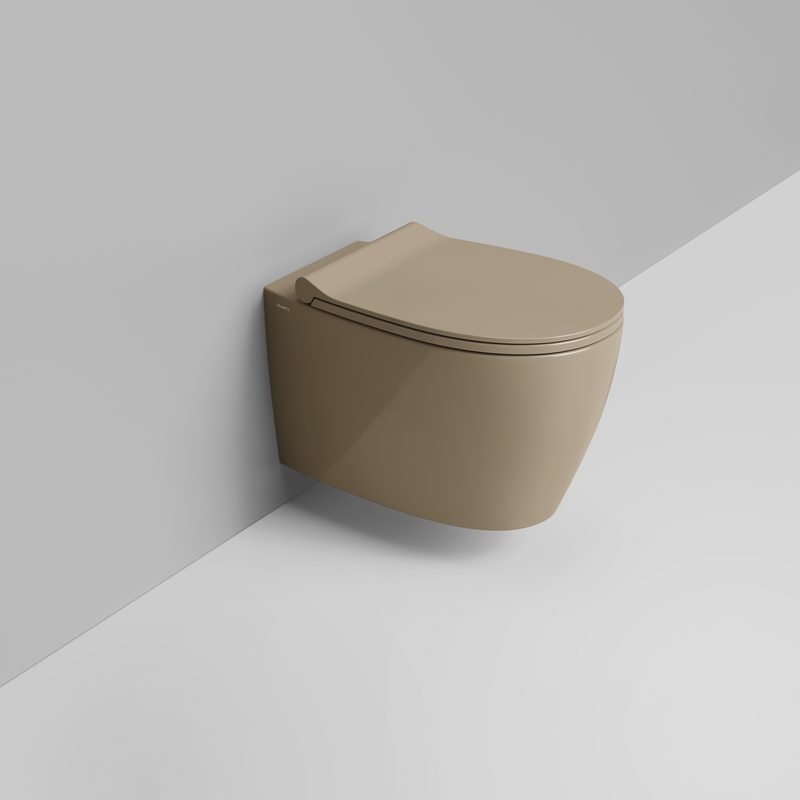 Ceramica Dolomite Wall hung bowl 36×54 – Niva - Glossy natural beige