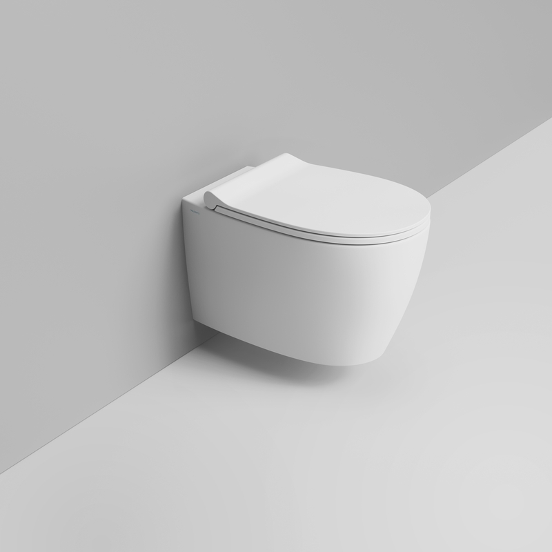 Ceramica Dolomite Wall hung bowl 36×54 – Niva - Matt white