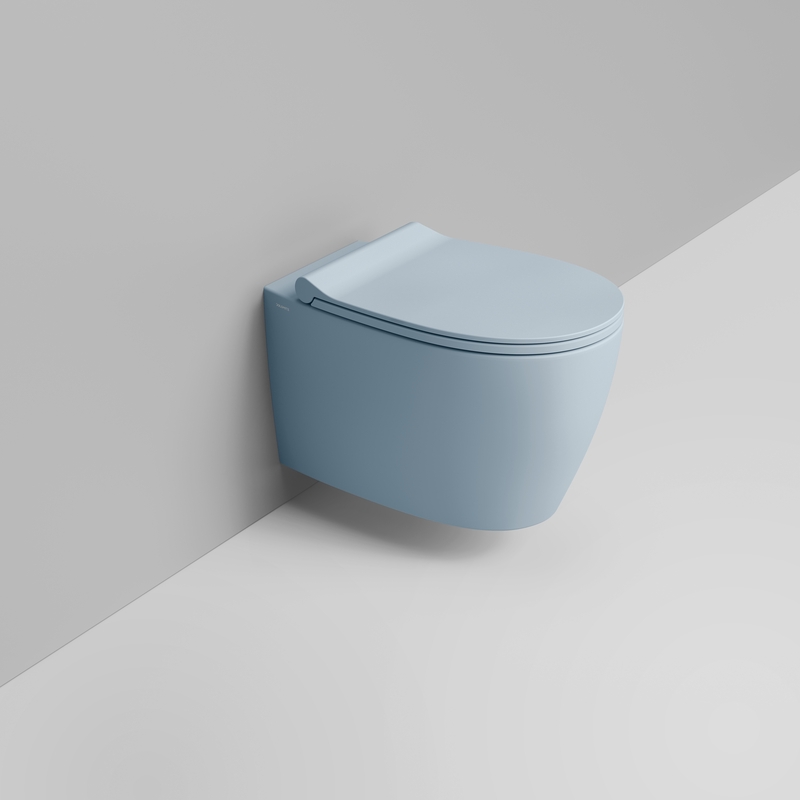 Ceramica Dolomite Wall hung bowl 36×54 – Niva - Sky blue