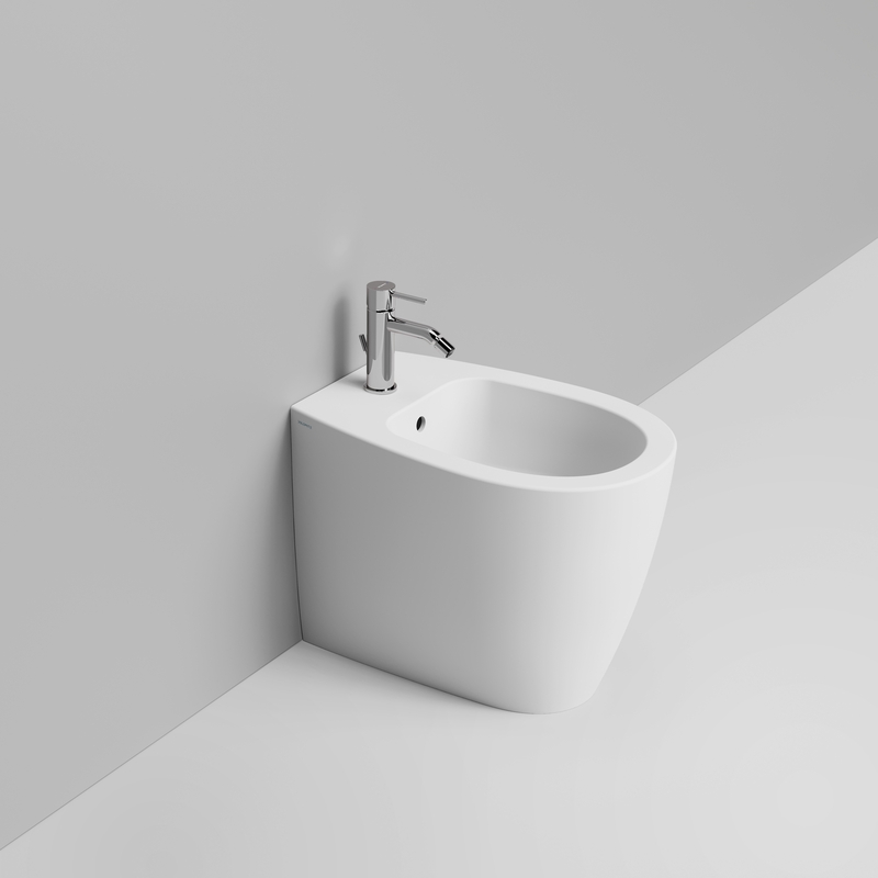 Ceramica Dolomite Back to wall bidet 36×54 – Niva - Matt white