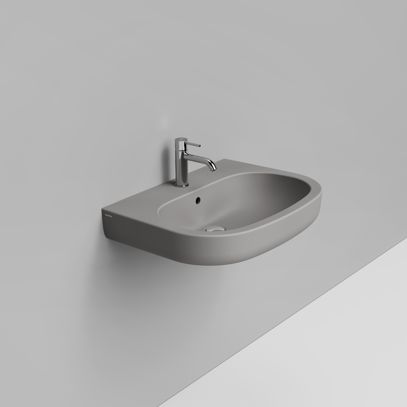Ceramica Dolomite Basin 68×51 – Mirto - Concrete grey