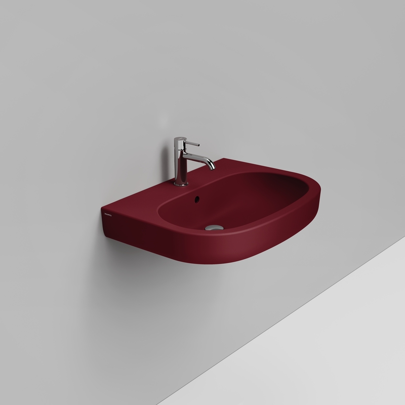Ceramica Dolomite Basin 68×51 – Mirto - Matt red wine
