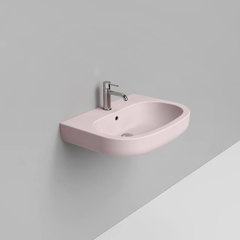Ceramica Dolomite Basin 68×51 – Mirto - Antique pink