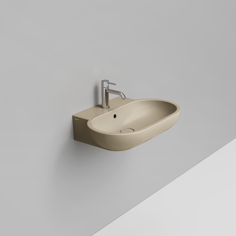 Ceramica Dolomite Basin 65×46 – Mirto - Glossy natural beige