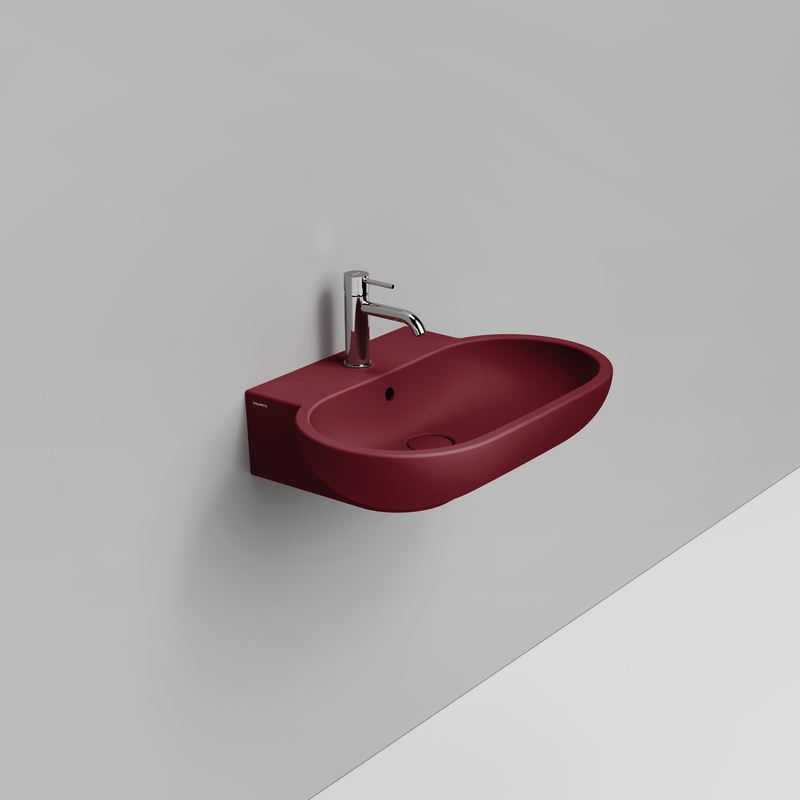 Ceramica Dolomite Basin 65×46 – Mirto - Matt red wine