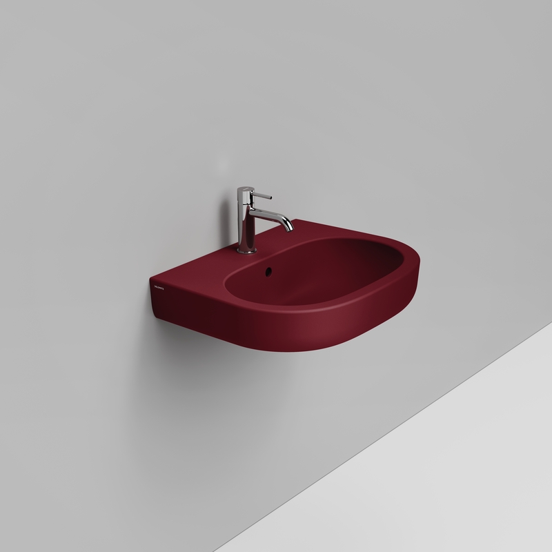 Ceramica Dolomite Basin 60×48 – Mirto - Matt red wine