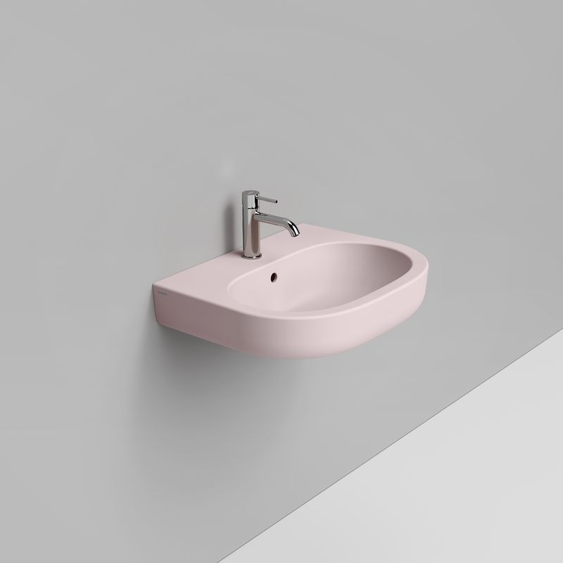Ceramica Dolomite Basin 60×48 – Mirto - Antique pink