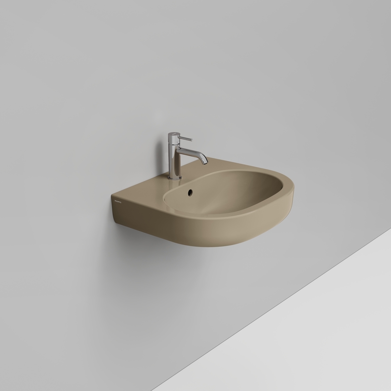 Ceramica Dolomite Basin 55×48 – Mirto - Glossy natural beige
