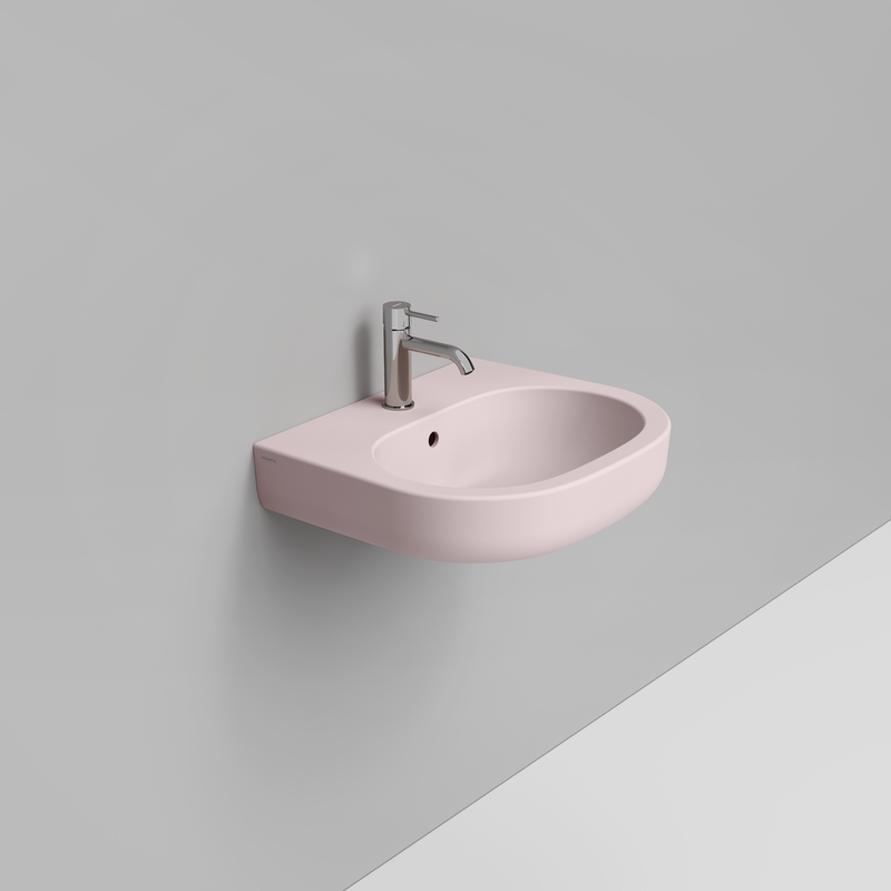 Ceramica Dolomite Basin 55×48 – Mirto - Antique pink