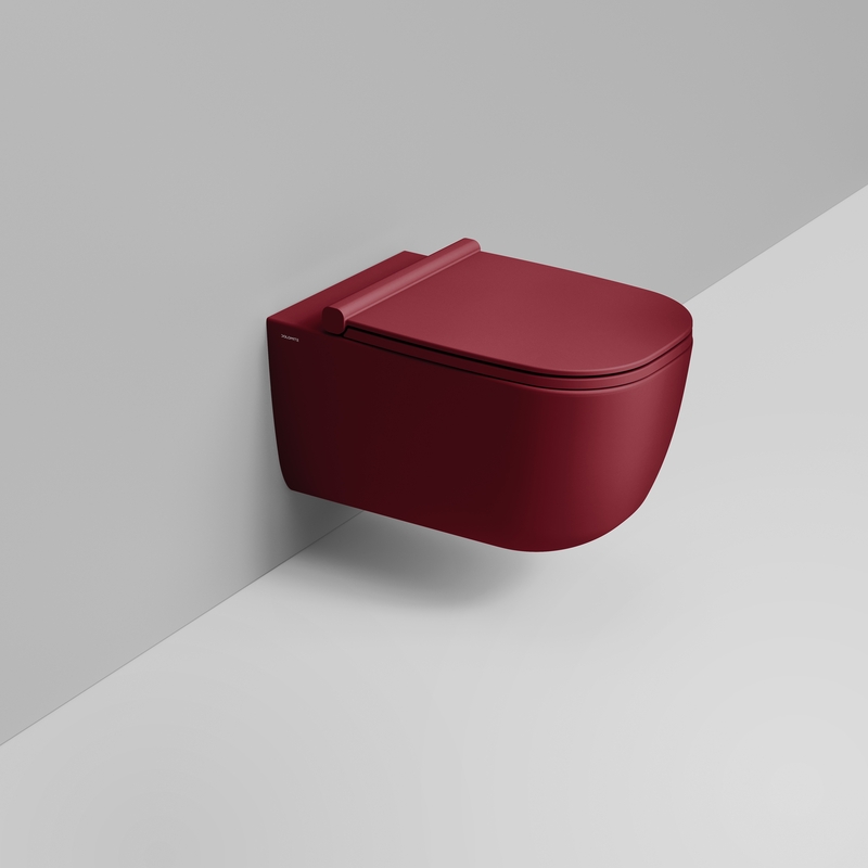 Ceramica Dolomite Cuvette suspendus 36×55 – Mirto - Rouge vin mat