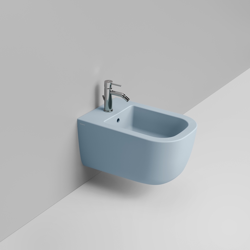 Ceramica Dolomite Bidet suspendus  36×55 – Mirto - Bleu ciel