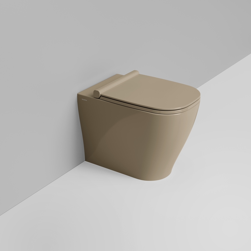 Ceramica Dolomite Cuvette Back to wall 36×55 – Mirto - Marron alpin brillant
