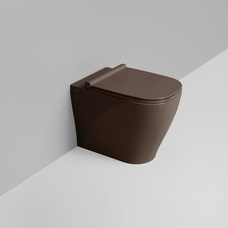 Ceramica Dolomite Cuvette Back to wall 36×55 – Mirto - Marron alpin brillant