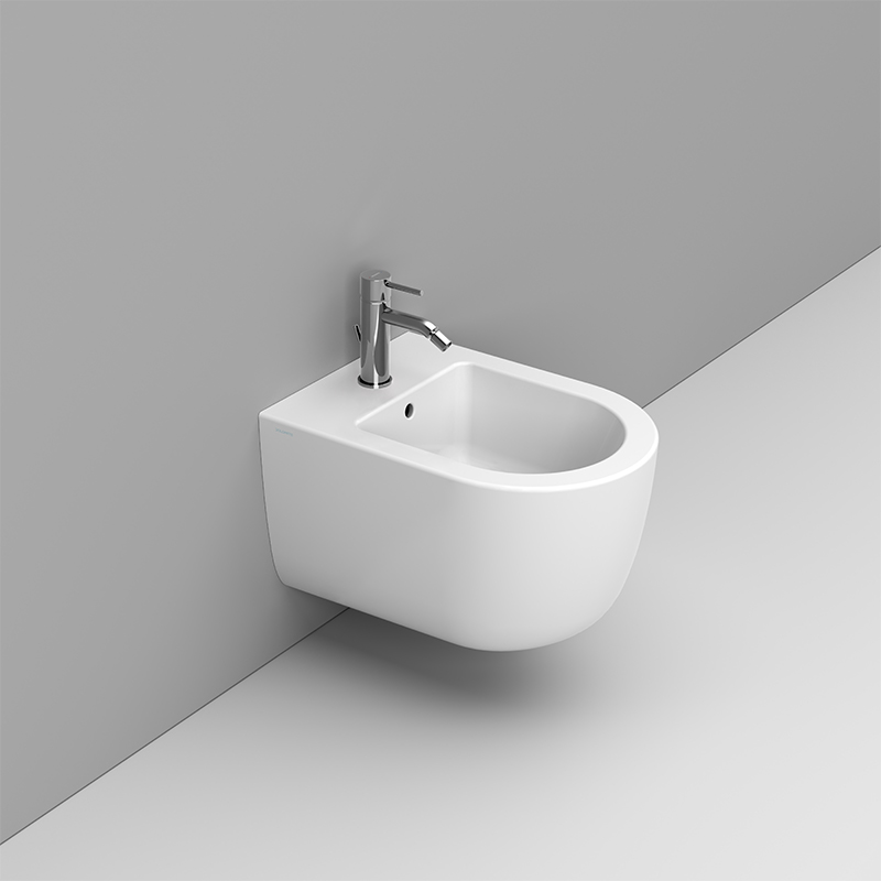 Ceramica Dolomite Bidet sospeso 36×50 – Mirto Round Short - Bianco opaco