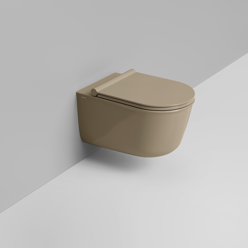 Ceramica Dolomite Cuvette suspendus 36×55 – Mayka - Beige naturel brillant