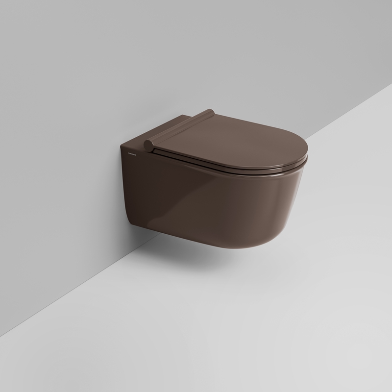Ceramica Dolomite Cuvette suspendus 36×55 – Mayka - Marron alpin brillant