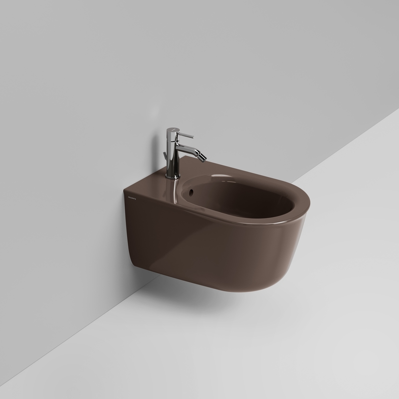 Ceramica Dolomite Bidet sospeso 36×55 – Mayka - Marrone alpino lucido