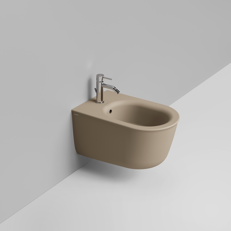Ceramica Dolomite Bidet sospeso 36×55 – Mayka - Beige naturale opaco