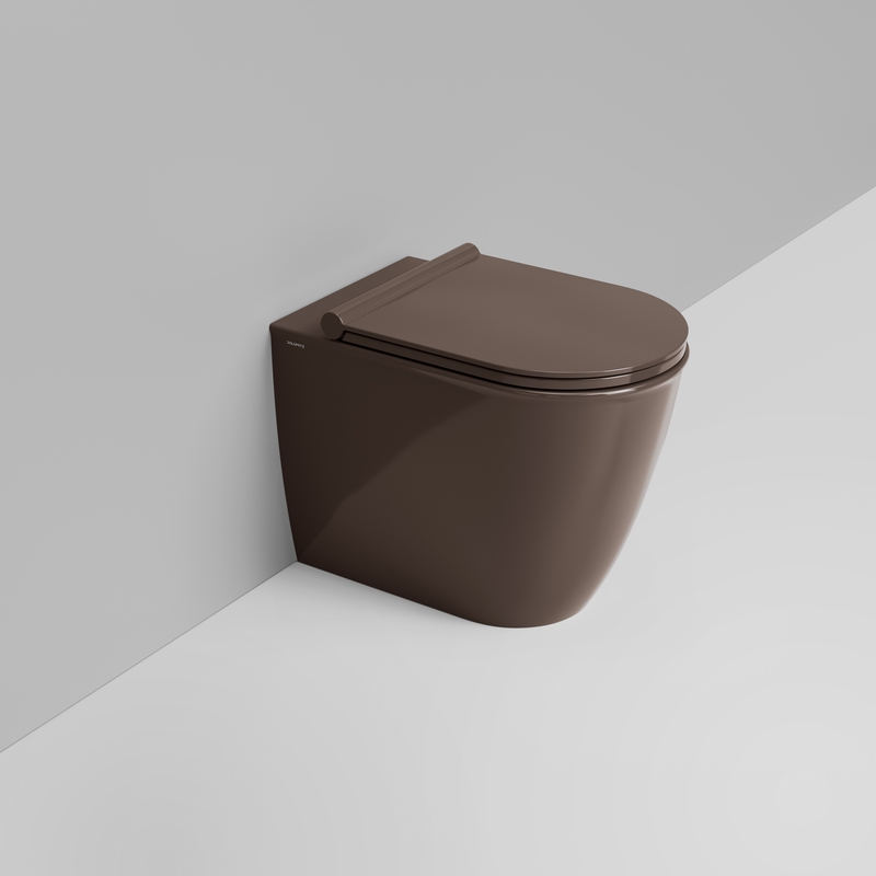 Ceramica Dolomite Vaso back to wall 36×55 – Mayka - Marrone alpino lucido