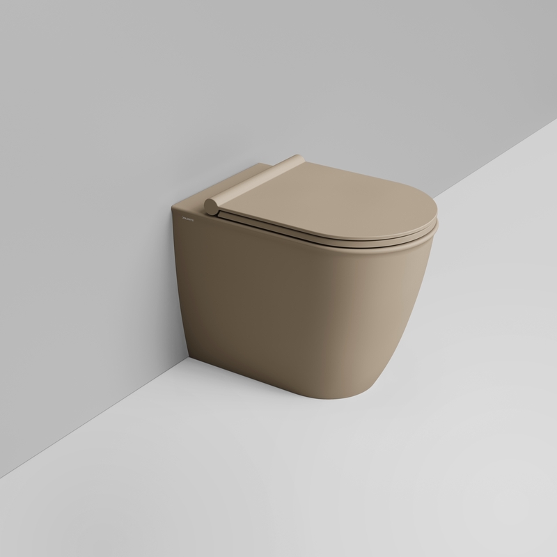 Ceramica Dolomite Vaso back to wall 36×55 – Mayka - Beige naturale opaco