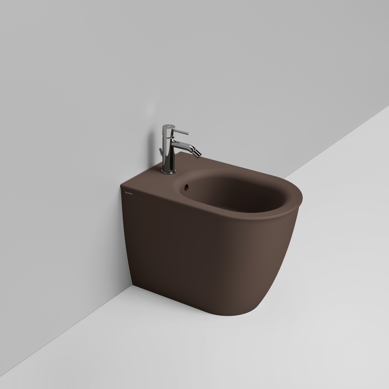 Ceramica Dolomite Bidet back to wall 36×55 – Mayka - Marrone alpino opaco