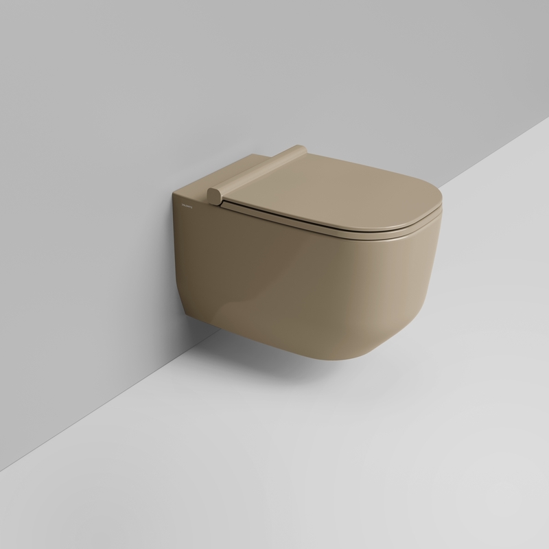 Ceramica Dolomite Wall hung bowl 36×56 – Alba - Glossy  natural beige