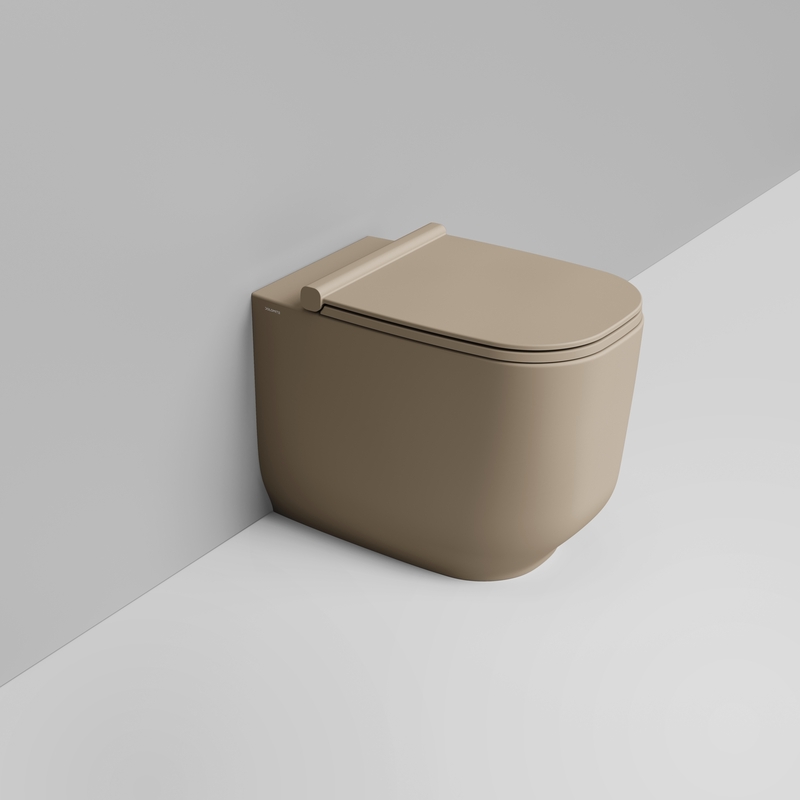 Ceramica Dolomite Vaso back to wall 36×56 – Alba - Beige naturale opaco