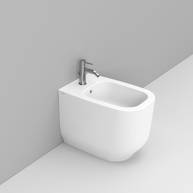 Ceramica Dolomite Bidet Back to wall 36×56 – Alba - Blanc mat