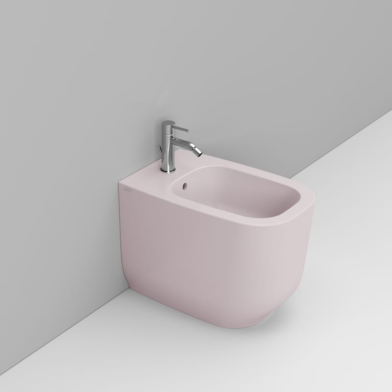 Ceramica Dolomite Bidet Back to wall 36×56 – Alba - Rose antique