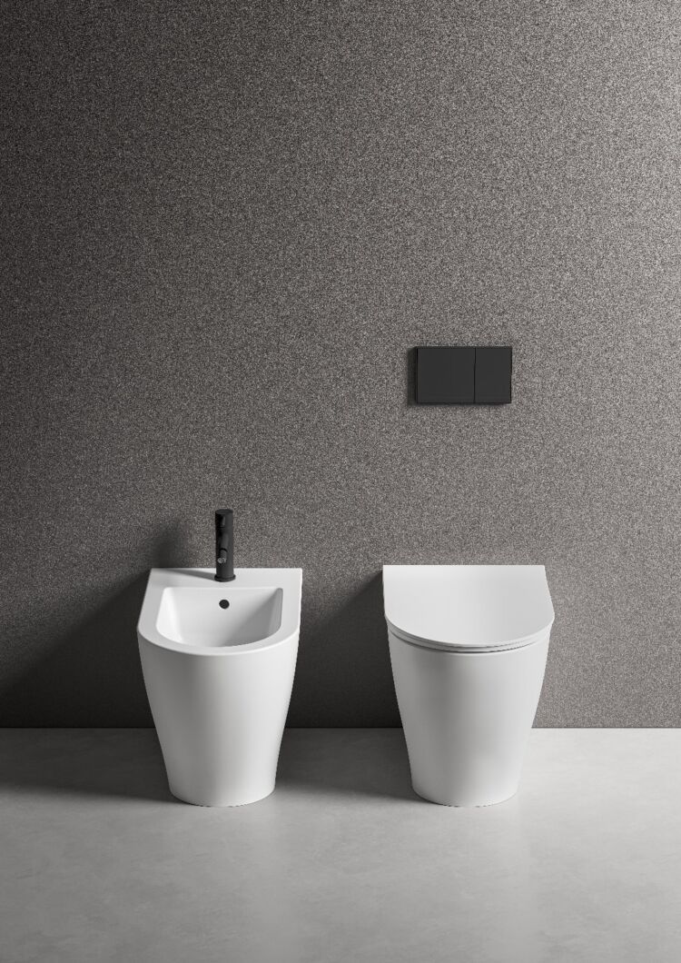 Ceramica DOlomite Mirto Round Ambientata